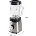 Pikkukuva 3 / 6: Blender - DOMO - DO740BL - Korkea nopeus - 1400 W - 1,75 L - Harmaa Grå