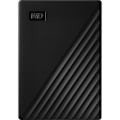 Miniatyrbillede 1 af 4: Wd My Passport 2TB bærbart drev ekstern harddisk (sort)