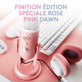 Miniatyrbillede 2 af 4: Mikrofon USB - Logitech - Yeti - Special Edition Aurora - Kompatibel med PS4/PS5 - Kardioid Lyserød