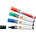 Miniatyrbillede 1 af 4: Pakke med 10 flydende blæk Dry Erase Markers Whiteboard Mejselspids 4 mm Lys farve