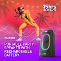 Miniatyrbillede 2 af 2: Bærbar Højttaler - PANASONIC - SC-BMAX10E-K - 150W - Bluetooth - Synkroniserede Lygter sort