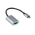 Pikkukuva 2 / 6: Videoadapteri - I-TEC - USB-C to HDMI - 4K Ultra HD - 60Hz - Harmaa metalli