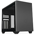 Miniatyrbillede 1 af 3: Cooler Master MasterBox NR200P V2 Mini ITX-etui - Sidepanel i glas, lodret GPU-layout, PCIe 4.0 x16 Riser-kabel,