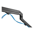 Pikkukuva 2 / 3: Neomounts by Newstar FPMA-D650BLACK 43,2 cm (17) - 68,6 cm (27) kallistus, siirrettävä, säädettävä näyttöpöytäteline