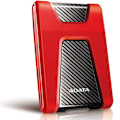 Miniatyrbillede 1 af 5: ADATA AHD650-1TU3-CBK 2,5" 1000 GB USB 3.0 ekstern harddisk - rød