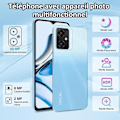 Miniatyrbillede 3 af 4: Afblokket Mobiltelefon Oscal Tiger 10 6,56 tommer 16Go+256Go-SD 1To 50MP 5180mAh Android 13 Dual SIM - Grå grå