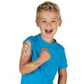 Pikkukuva 3 / 3: SES Creative lasten tatuoinnit 50 kpl Flerfärgad