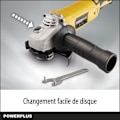 Pikkukuva 4 / 6: Akkuporakone pro pitkä Ø125mm 1200w PowerPlus Gul