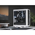 Miniatyrbillede 5 af 5: FRACTAL DESIGN - PC Meshify 2 kompakt etui Hvidt gennemsigtigt hærdet glaspanel