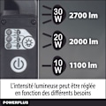 Pikkukuva 3 / 6: Powerplus Dual Power LED Latausprojektori POWDP8031 - 20 V ja 2700 lm - ilman akkua tai laturia orange