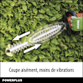 Miniatyrbillede 2 af 6: Dual Power batteri hækkeklipper - DUAL POWER - POWDPG75320 - 580 mm klinge - 18 mm afstand Orange - Sort