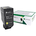 Miniatyrbillede 1 af 4: Lexmark CS727de, CS728de, CX727de gul tonerpatron - Returprogram - 10000 sider - Laser