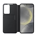 Miniatyrbillede 2 af 4: Cover og etui - Samsung - Galaxy S24 - Smart View etui - Sort - Halvhårdt omslag sort