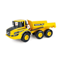 Pikkukuva 1 / 2: Kippa-auto - LENA - Volvo A25G - ABS-muovia - Keltainen - Sekä Gul, sort