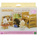 Pikkukuva 1 / 6: Pienoishahmot - SYLVANIAN PERHEET - 5338 - Lasten makuuhuone - Lasten kalusteet ja asusteet Beige