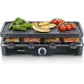 Miniatyrbillede 1 af 5: SEVERIN racletteapparat - RG9670 - Op til 8 personer - 1400W sort