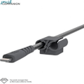 Miniatyrbillede 2 af 2: Biloplader - Force Power - Model IC Smart - 4.8A - 2 USB-porte - Forstærket kabel Mørkegrå