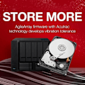 Miniatyrbillede 4 af 6: Intern harddisk - SEAGATE - IRONWOLF PRO 8To - SATA 6 Gbits/s - 7200RPM