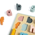 Miniatyrbillede 2 af 3: Puzzle Dyr - BIGJIGS - Små bogstaver abc - Til børn fra 3 år og op - Mindre end 100 dele Flerfarvet
