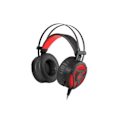 Pikkukuva 2 / 2: Kuulokkeet mikrofonilla Genesis NEON 360 Black Red - Ulkoinen ympärysmitta - USB