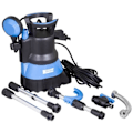 Pikkukuva 4 / 4: Upotettava pumppu - Güde - GFP 5201 - 5200 l/h - 350 wattia - Säädettävä kellukytkin blå, sølv, sort