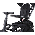 Miniatyrbillede 3 af 4: Tricycle QPlay Rito Plus Junior i Sort Stål - Til Børn fra 10 til 36 Måneder sort