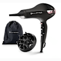 Miniatyrbillede 4 af 6: Hårtørrer - Bellissima - Professional Ionic Lightweight P7 3000 - Koncentrator + Diffuser - 3 hurtigtørrende temperaturer - 2100W Sort og pink