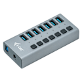 Miniatyrbillede 2 af 4: Opladning HUB-hub - i-tec - 7 USB 3.0-porte - Plug & Play - Standard USB-opladning