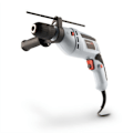 Miniatyrbillede 1 af 3: Slagbor med slag - POWC - 600W - Automatisk chuck 13mm - Hastighed 0 til 3100 o/min - Vægt 1,80 kg