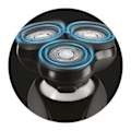 Pikkukuva 3 / 6: Pyörivä partakone - REMINGTON - XR1755 - SynX Hybrid - PivotBall - Joustavat terät - 100 % vedenkestävä - Toiminta-aika 50 min sort