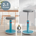 Miniatyrbillede 2 af 4: Ergonomisk siddestand 2 i 1 skammel - Blå - Leitz Ergo Blå