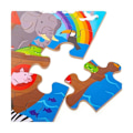 Miniatyrbillede 3 af 3: Noah's Ark gulvpuslespil - BIGJIGS - 48 brikker - Dyr - For børn fra 3 år og opefter Flerfarvet