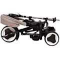 Miniatyrbillede 4 af 4: QPlay tricycle Rito Plus junior stål grå/sort grå