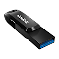 Pikkukuva 2 / 4: USB-lisämuisti SanDisk Ultra™ Dual Drive Go SDDDC3-032G-G46 musta 32 Gt USB 3.0