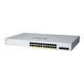 Miniatyrbillede 3 af 3: Switch - Cisco - CBS220-24FP-4G-EU - 24 porte GE - PoE+ 382W - 4x1G SFP