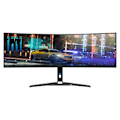Miniatyrbillede 1 af 3: Lenovo 44,5' LED - Legion R45w-30 - 5120 x 1440 pixels - 1 ms (MRPT) - Bredformat 32-9 - Buet VA-panel - DisplayHDR 400 - 165