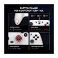 Miniatyrbillede 2 af 4: GameSir Nova Lite Multiplatform Spilkontrol Stellar Hvid