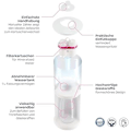 Miniatyrbild 2 av 2: Vattenfilter - BWT - AQUAlizer Station - Paket med 2 patroner - Glaskaraff - 2,4 liter