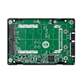 Miniatyrbillede 2 af 4: SSD M.2 SATA-adapter - QNAP - QDA-A2MAR - 2 skuffer - RAID 0/1 - SATA 6Gb/s