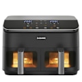 Miniatyrbillede 1 af 6: COSORI Luftfriture med Dual Basket Chef Edition 8,5 liter sort
