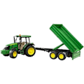 Miniatyrbild 1 av 5: John Deere 5115M traktor med släp - BRUDER - Skala 1:16 - För pojkar från 3 år och uppåt