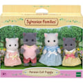 Pikkukuva 4 / 4: SYLVANIALAISET PERHEET - Persiakissaperhe - 4 nivellettyä ja pukeutunutta hahmoa - Lapsille 3-vuotiaille Flerfärgad