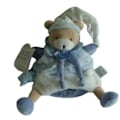 Miniatyrbillede 1 af 2: DOUDOU ET COMPAGNIE Kirsebær og Petit Chou - Marionetbjørn Petit Chou