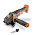 Pikkukuva 1 / 4: Langaton kulmahiomakone 20V - Dual Power - POWDP35100 - Hiontalevy Ø115mm - Kompakti - ilman akkua tai laturia Orange - Sort