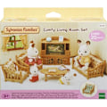 Miniatyrbild 1 av 6: Miniatyrfigurer - SYLVANIAN FAMILIES - 5339 - Vardagsrummet - Möbler och tillbehör för barn Beige