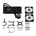Miniatyrbillede 2 af 6: Ventilator - FRACTAL DESIGN - Lumen S24 v2 RGB (AM5/LGA 1700 kompatibel) - 67 mm