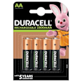 Pikkukuva 1 / 3: Läpipainopakkaus 4 NiMH HR6 AA 2500 mAh ladattavaa akkua