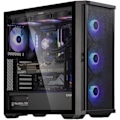 Miniatyrbillede 5 af 5: Zalman Z10 Plus PC-cover - Mid Tower ATX - Sort - 7 interne båse - 4 udvidelsesslots