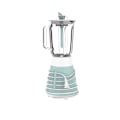 Miniatyrbillede 3 af 4: TESLA - BL510BWS - Blender - Glas skål - 500 watt - 4 blade i rustfrit stål - Blå og hvid