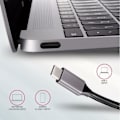 Miniatyrbillede 4 af 4: AXAGON USB-C Hub HMC-5, 2 x USB-A, HDMI, 2 x USB-C 3.2 Gen 1, 1 x SD, 1 x microSD, sølv - 8595247906175